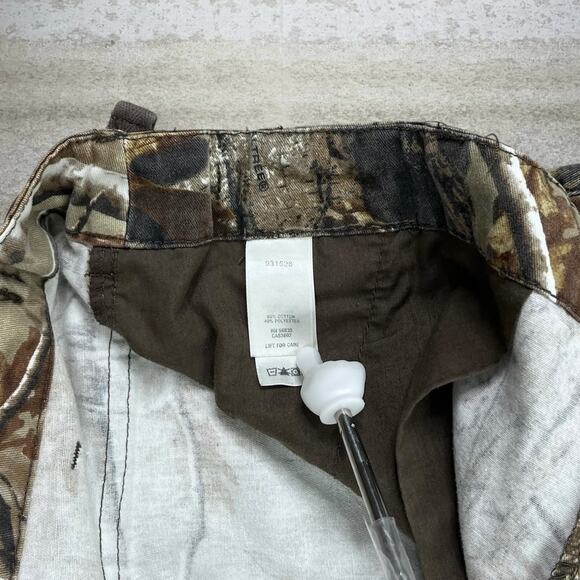 Vintage 90s Realtree Tactical Pants 40x30 Baggy Wide Leg Hunting Camo Cargos - Picture 5 of 7